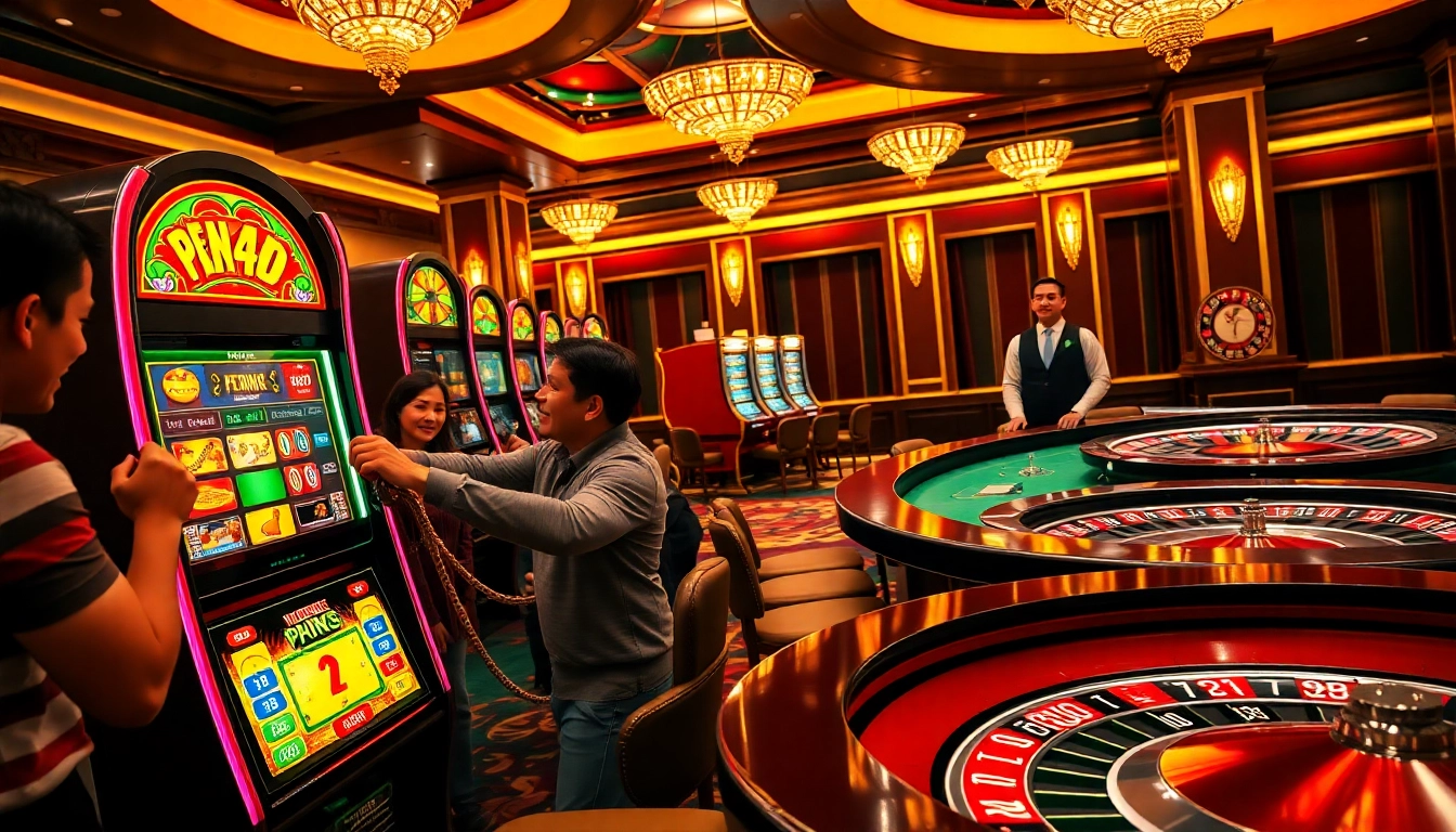 Play exciting slot games at PEN4D casino, where the thrill of winning awaits!