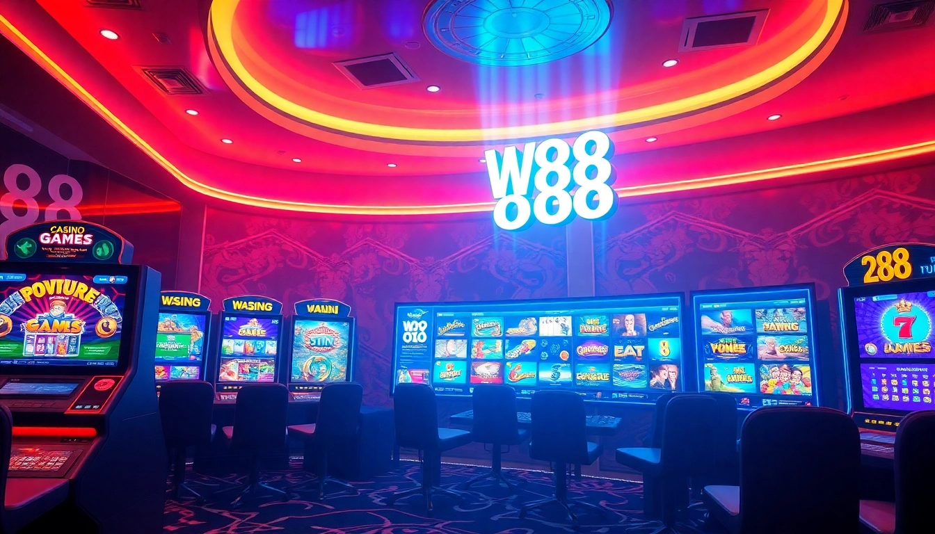 Experience thrilling gameplay at WW88 online casino with vibrant digital games and engaging ambiance.