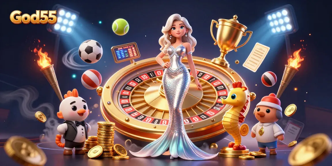 Experience thrilling wins at God55 casino with stunning gambling visuals and engaging gameplay.