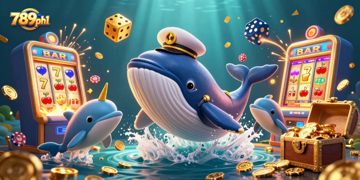 Spin the reels of fortune with 789ph1's vibrant underwater casino adventure.