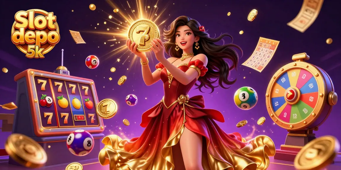 Win big with Slot depo 5k while enjoying a vibrant casino experience filled with coins and excitement.