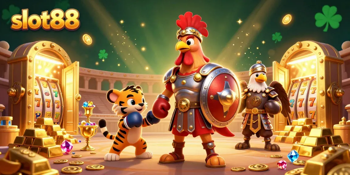 Bermain slot88 dengan strategi jackpot di arena kasino penuh harta karun yang mencolok.