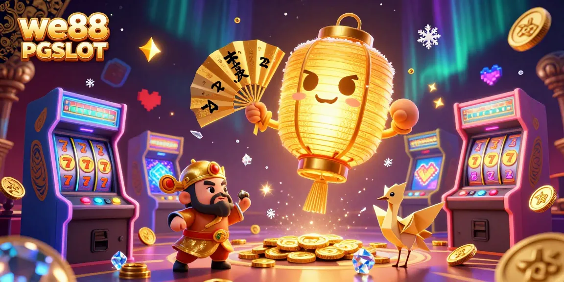 สนุกกับ we88 PGSLOT โดยร่วมเล่นเกมสล็อตที่สวยงามและสมจริง พร้อมสัญลักษณ์โชคดี!