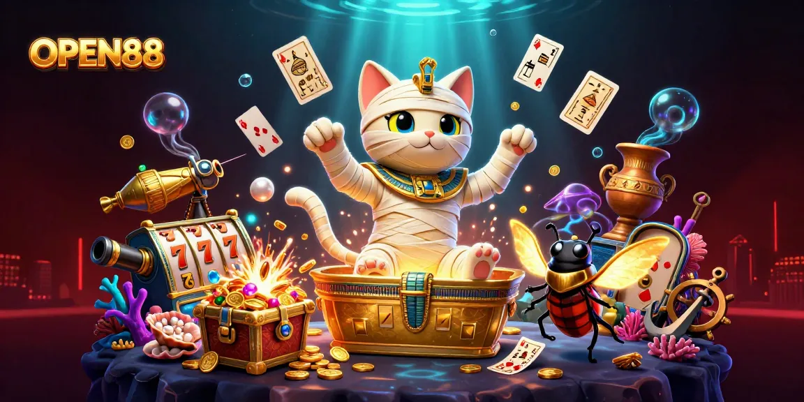 Experience thrilling adventures with OPEN88, a vibrant Egyptian-themed casino world bursting with excitement and winnings.