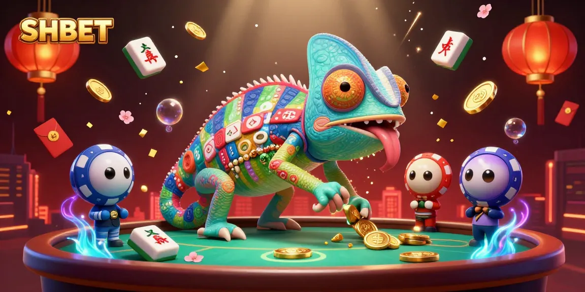 Experience thrilling action at SHBET with vibrant 3D casino elements and lively games.