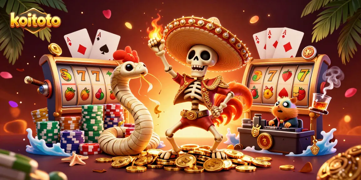 Koitoto menghadirkan keseruan dengan karakter unik memadukan permainan slot yang menggembirakan.