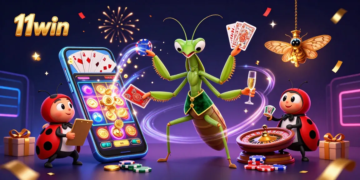 Join the fun at 11win with vibrant casino games and winning celebrations!