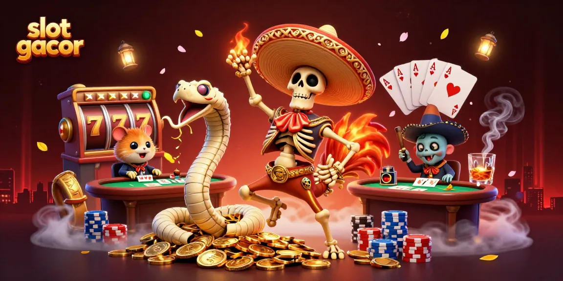 Menangkan jackpot dengan slot gacor yang mempersembahkan keseruan permainan dengan karakter unik dalam suasana kasino.