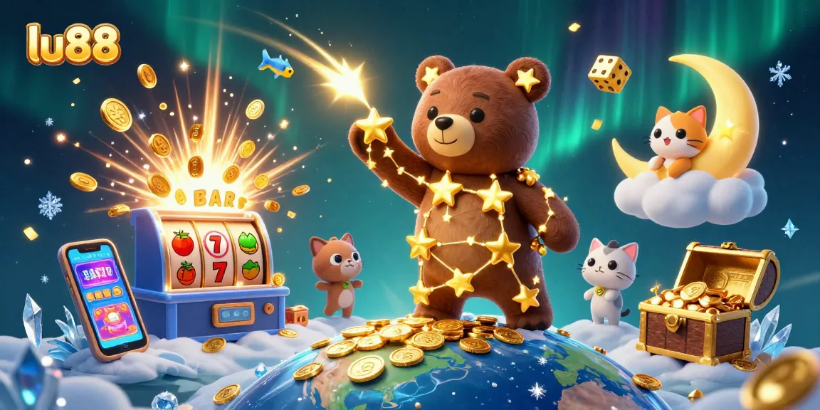 Experience winning excitement at lu88 with a vibrant jackpot scene and dynamic casino elements.