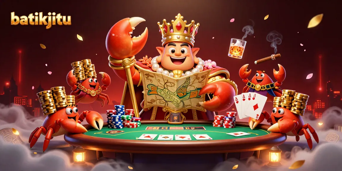 Gambarkan aksi menarik di batikjitu saat pemain menemukan kemenangan besar bersama kuda laut emas dan chip poker.