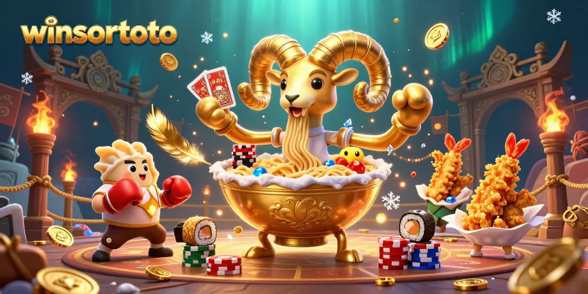 Experience winsortoto excitement with interactive casino characters and vibrant gaming elements.
