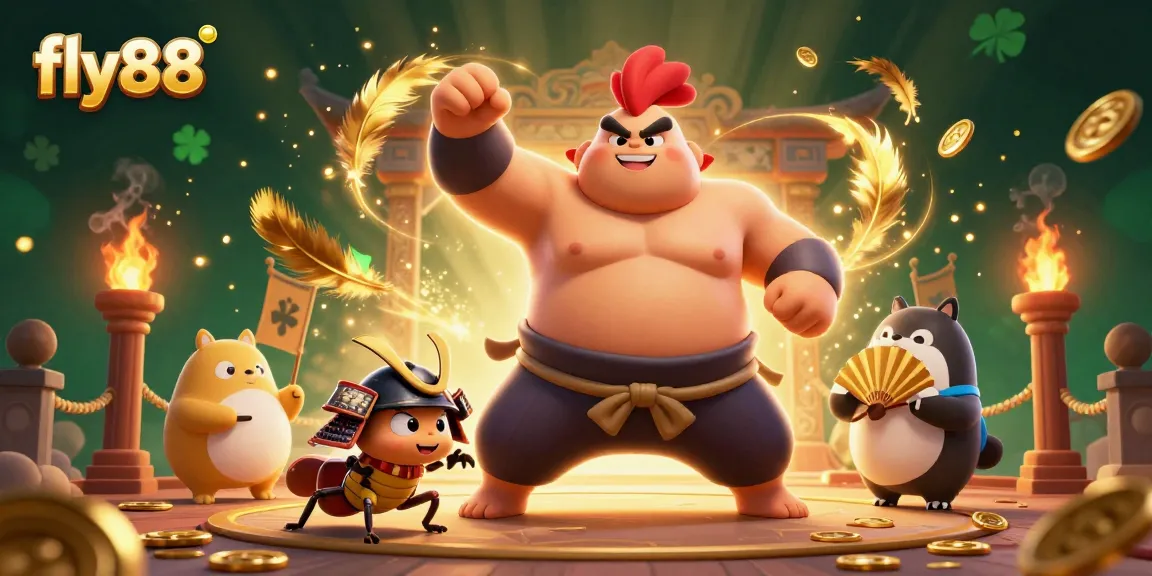 Experience the thrill of fly88 with powerful characters in an exciting arena full of gambling elements.